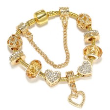 Golden love bracelet for sale  UK