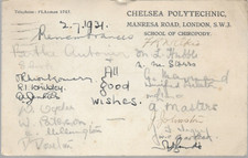 London chelsea polytechnic for sale  LONDON
