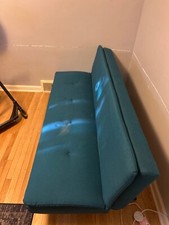 Teal folding couch for sale  Seattle
