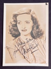 Bette davis inscribed for sale  West Columbia