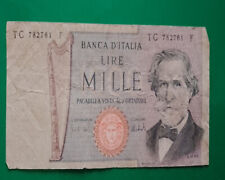 Banconota mille lire usato  Italia