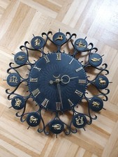Tierkreiszeichen uhr wanduhr gebraucht kaufen  Emmendingen