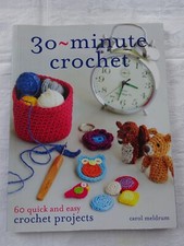 Minute crochet carol for sale  ABERTILLERY
