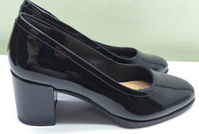 Clarks black patent for sale  CONGLETON