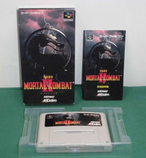SNES -- MORTAL KOMBAT 2 -- Luta. Na caixa. Super famicom. JOGO DO JAPÃO. 14533 comprar usado  Enviando para Brazil