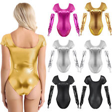 Damen wetlook turnanzug gebraucht kaufen  Bremen