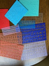 X10 stencils alphabet for sale  NORTH FERRIBY