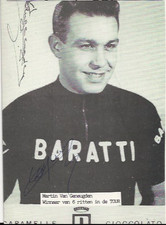 Cyclisme autographe martin d'occasion  Metz-