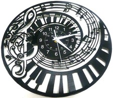 Wanduhr retro vinyl gebraucht kaufen  Balve