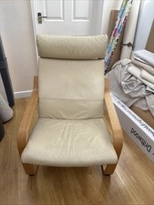 Ikea leather ponang for sale  CRAWLEY