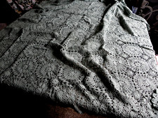 Große tischdecke handgehäkel gebraucht kaufen  Merklingen