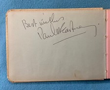 Paul mccartney signed for sale  LONDON