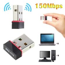 Używany, Nano 150Mbps Mini USB Wifi Adapter bezprzewodowy Sieć PC IEEE 802.11n g b na sprzedaż  Wysyłka do Poland