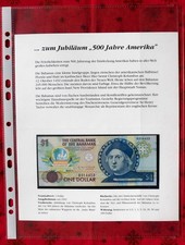 Bahamas geldschein dollar gebraucht kaufen  Deutschland