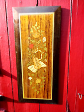 Vintage marquetry wood for sale  HARTLEPOOL