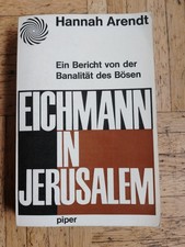 Eichmann jerusalem banalität gebraucht kaufen  Köln