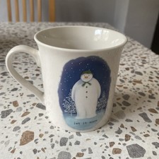 Snowman coffee mug for sale  BELFAST