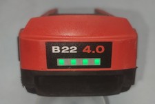 Hilti b22 4.0ah for sale  FALKIRK