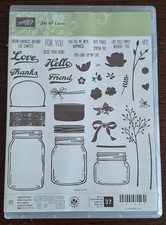 Stampin jar love for sale  WISBECH