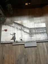 Framed large banksy for sale  PAISLEY