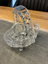 Bleikristall schale henkel gebraucht kaufen  Werder (Havel)