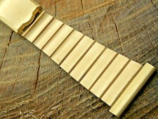 Vintage NOS Não Usado JB Champion 1970 Pulseira de Relógio 25mm 1" Placa de Ouro Laminada Longa comprar usado Vintage NOS Não Usado JB Champion 1970 Pulseira de Relógio 25mm 1" Placa de Ouro Laminada Longa comprar usado  Enviando para Brazil