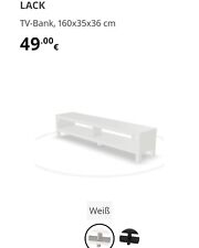 Lack ikea weiß gebraucht kaufen  Bremen