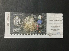 Siena juventus biglietto usato  Siena