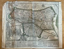 Incisione mappa augusta usato  Fermo