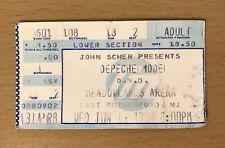 1988 DEPECHE MODE MUSIC FOR THE MASSES TOUR MEADOWLANDS NJ BILHETE DE CONCERTO ESBOÇO, usado comprar usado  Enviando para Brazil