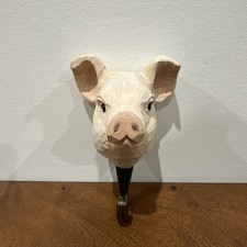 Cabide de gancho de porco de metal esculpido à mão para jardim selvagem raro comprar usado  Enviando para Brazil
