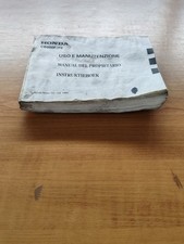 Libretto uso manutenzione usato  Vercelli