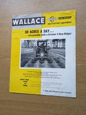 Pre used wallace for sale  WOODBRIDGE