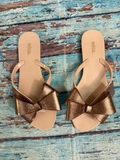 Chinelos MELISSA bege/rosa geléia de borracha com glitter laço tanga sandálias tamanho 7 comprar usado  Enviando para Brazil