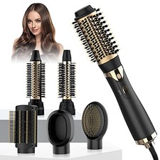 ESCOVA DE CABELO NAJUKYY 6 EM 1 SECADOR DESTACÁVEL MODELADOR ONDULAÇÃO MASSAGEM NO COURO CABELUDO - PRETA comprar usado  Enviando para Brazil