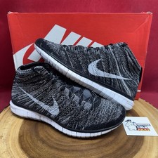 Tênis Nike Free Flyknit Chukka preto Oreo 639700-001 2013-2014 tamanho 8 comprar usado  Enviando para Brazil