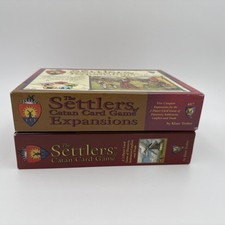 Usado, PACOTE!! Jogo de cartas The Settlers of Catan + expansão 100% completo  comprar usado  Enviando para Brazil