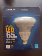 Lâmpada Cree Led BR30 65 Watt branca macia 2700k 650 lúmens comprar usado  Enviando para Brazil