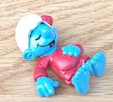 Figurine schtroumpf dormeur d'occasion  Pérenchies