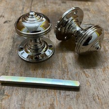 Polished nickel mortice for sale  GATESHEAD
