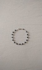 Sterling silver sapphire for sale  LYDNEY