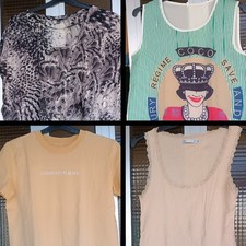 Usado, 4 Blusas, Camiseta Mujer Talla Pequeña comprar usado  Enviando para Brazil