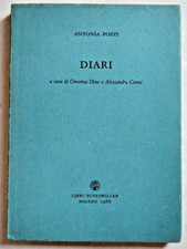 Antonia pozzi diari usato  Casale Monferrato