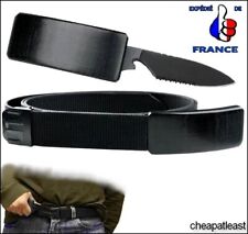 Ceinture nylon noir d'occasion  Villeurbanne