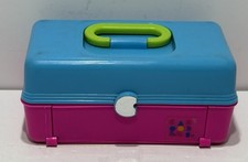 Raro Vintage Brinquedo Biz 1993 Caboodles Moda Boutique Mini Estojo de Jogo Rosa/Azul comprar usado  Enviando para Brazil