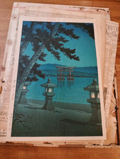 Kawase hasui woodblock for sale  SPALDING