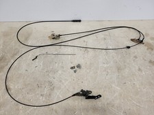 1984-89 Nissan 300ZX 2+0 tampa de escotilha e porta de combustível alavanca de liberação cabos e travas comprar usado  Enviando para Brazil
