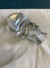 Stolzle crystal hippopotamus for sale  Oklahoma City