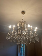 Lampadario cristallo 15 usato  Torino