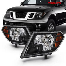 Farol de caminhão halogênio preto carcaça esquerda+direita para Nissan Frontier 2009-2021, usado comprar usado  Enviando para Brazil